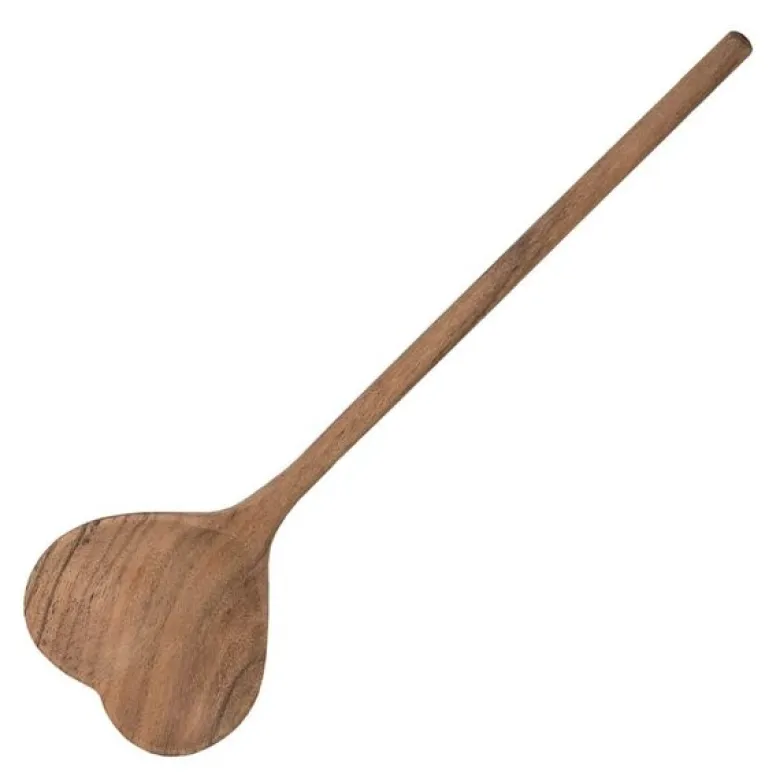 Serveringsskje hjerte 30 cm akasietre