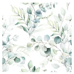 Serviett 33x33 cm 20 stk Eucalyptus All Over