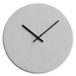 Shape light grey veggklokke 28 cm lysgrå m/svart viser