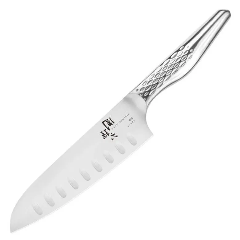 Shoso santokukniv olivenslipt 16,5 cm