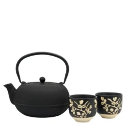 Sichuan tekanne 1L gavesett svart