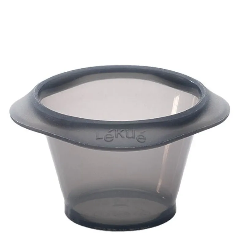 Silikonformer for Lava Cake 6 stk svart