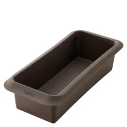 Silikonform for brød eller kake 25x13 cm brun