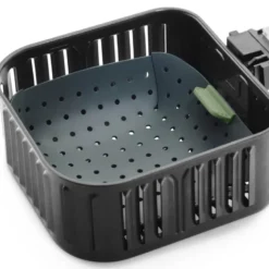 Silikonmatte til airfryer 22,5x22,5 cm grå