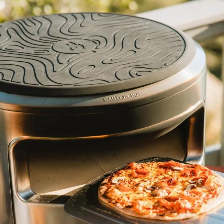 Silikonmatte til pizzaovn svart