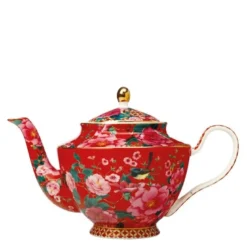 Silk Road tekanne 1L rød