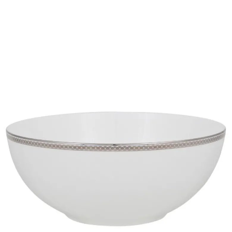 Silver Paisley bolle 19 cm