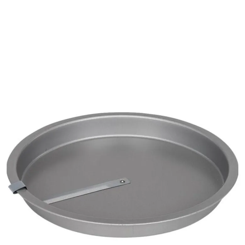 Silvertop smørkakeform m/ kniv 23 cm stål
