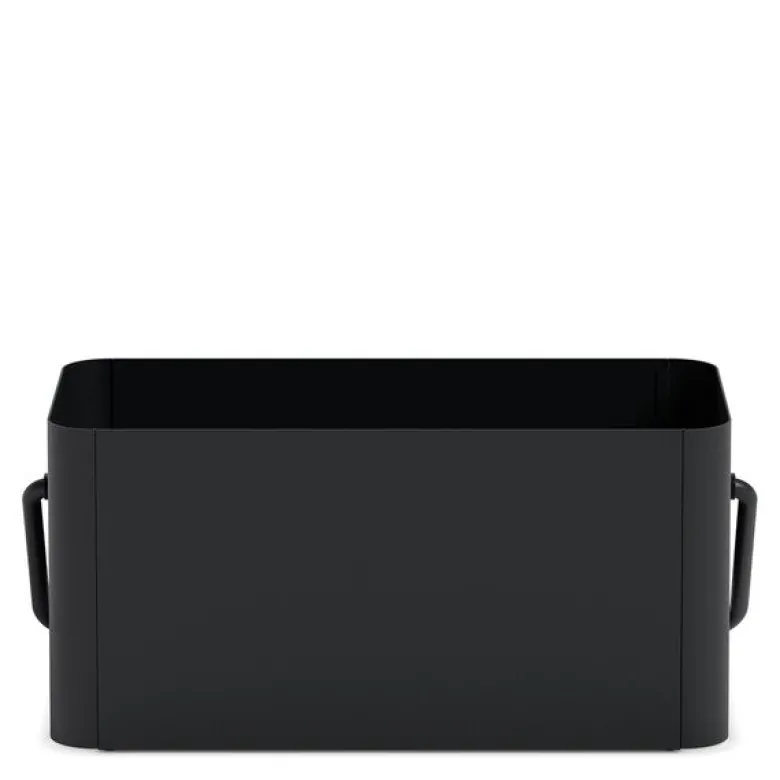 Simply Grow balkongkasse 20x42x20 cm svart