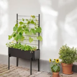 Simply Grow espalier til plantekasse svart