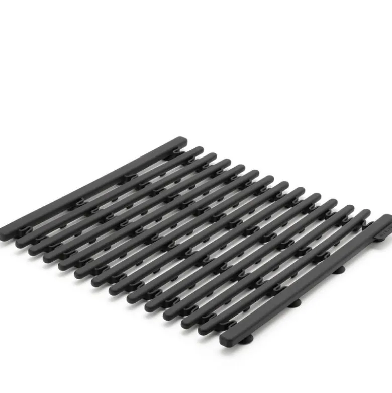 SinkSide oppvaskmatte silikon 30x30 cm mørk grå