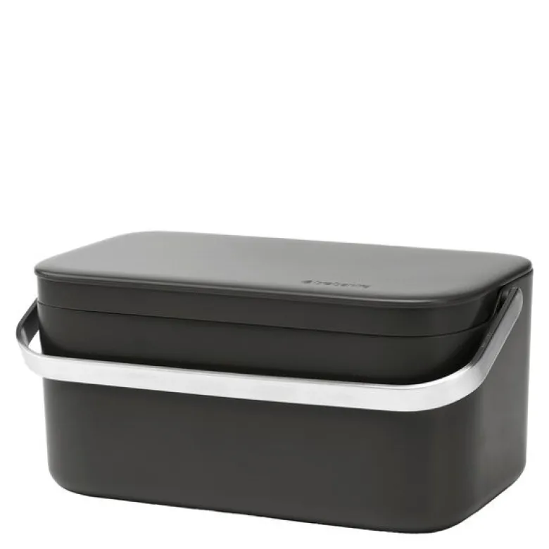 SinkSide søppelbøtte 1,8 L mørk grå