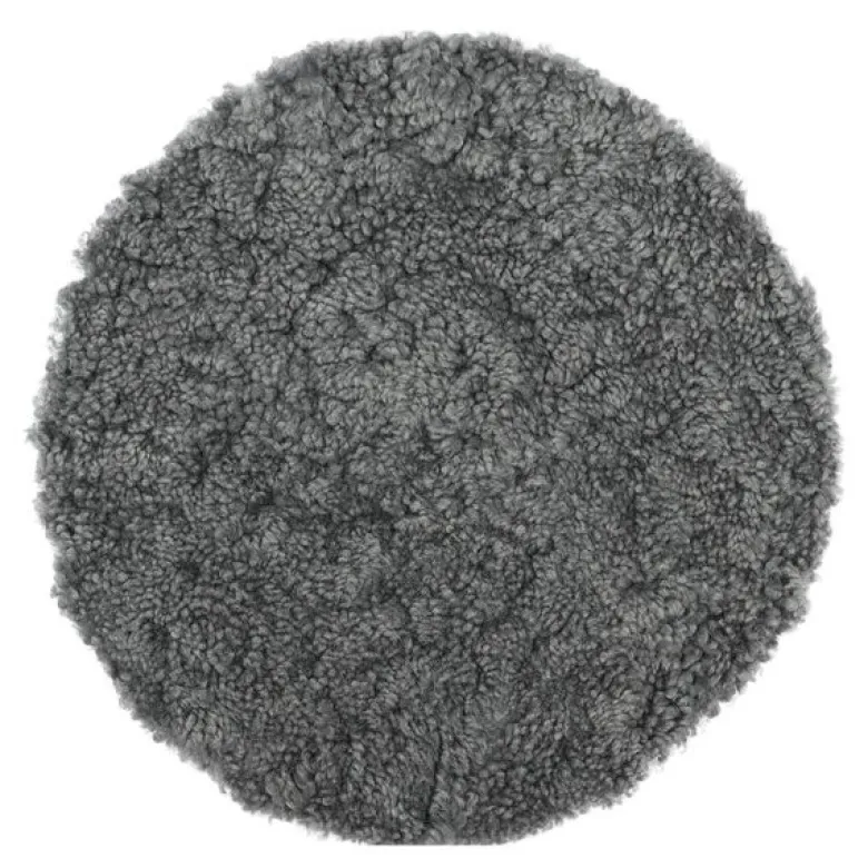 Sitteunderlag new zealand saueskinn kort ull 34 cm light grey