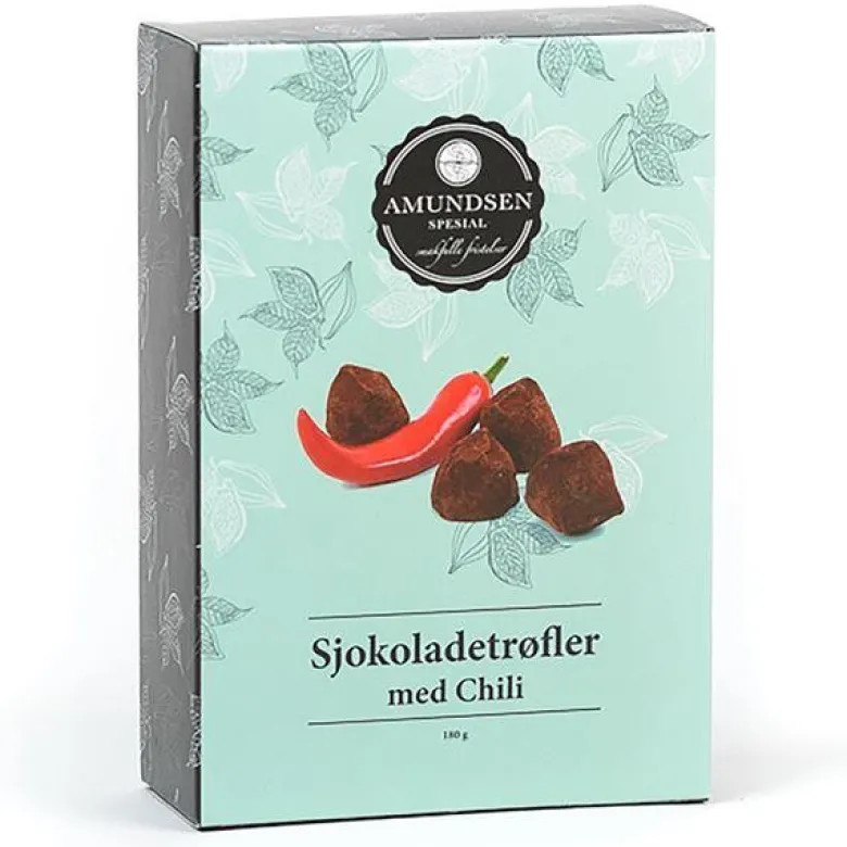 Sjokoladetrøfler m/chilli
