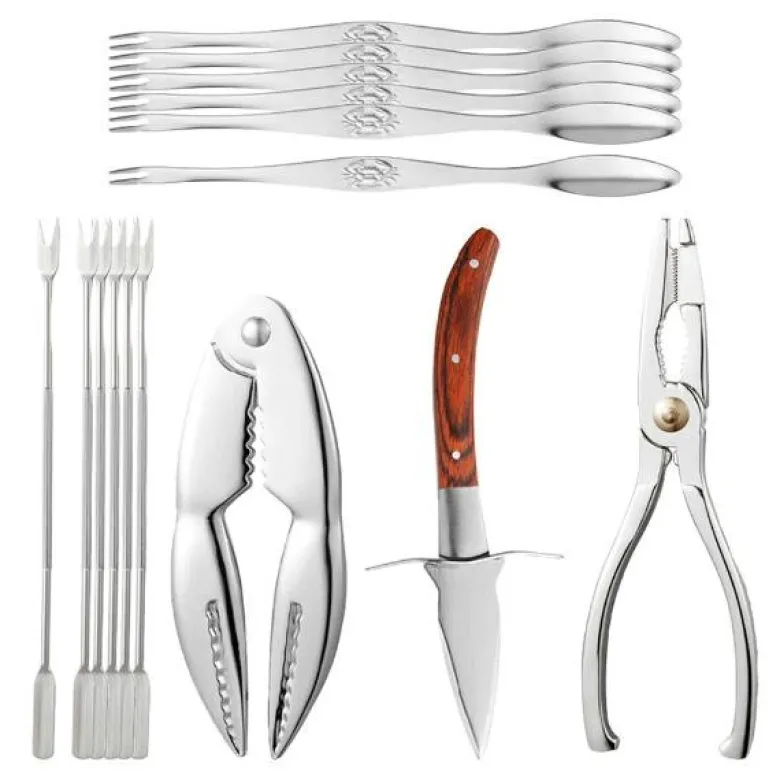 Skai Seafood skalldyrsett 15 deler for hummer, krabbe og kreps
