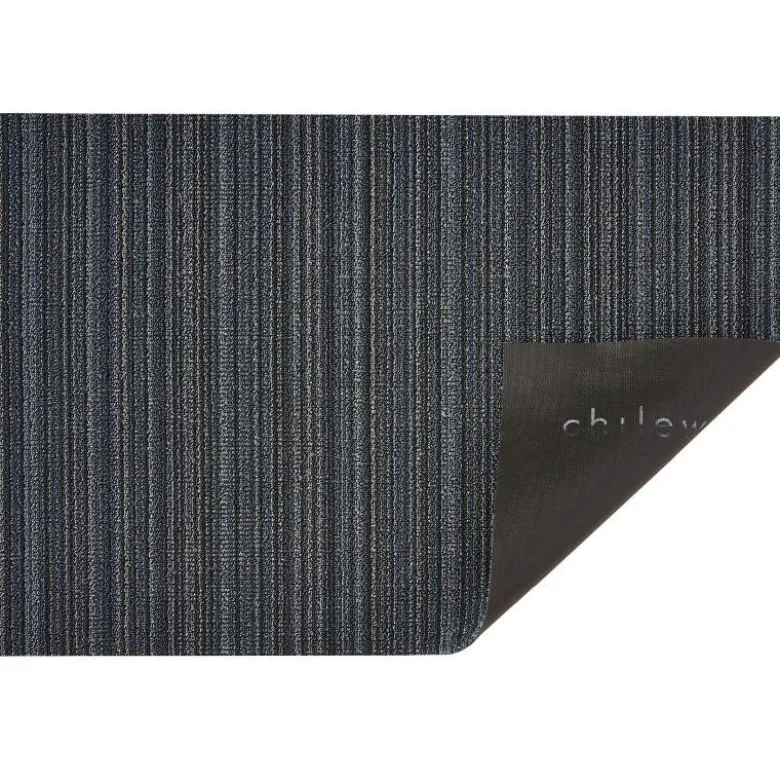 Skinny Stripe dørmatte 61x91 cm blue