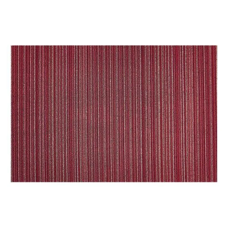 Skinny Stripe dørmatte 46x71 cm raspberry