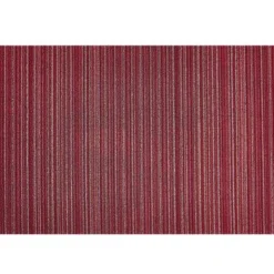 Skinny Stripe dørmatte 61x91 cm raspberry