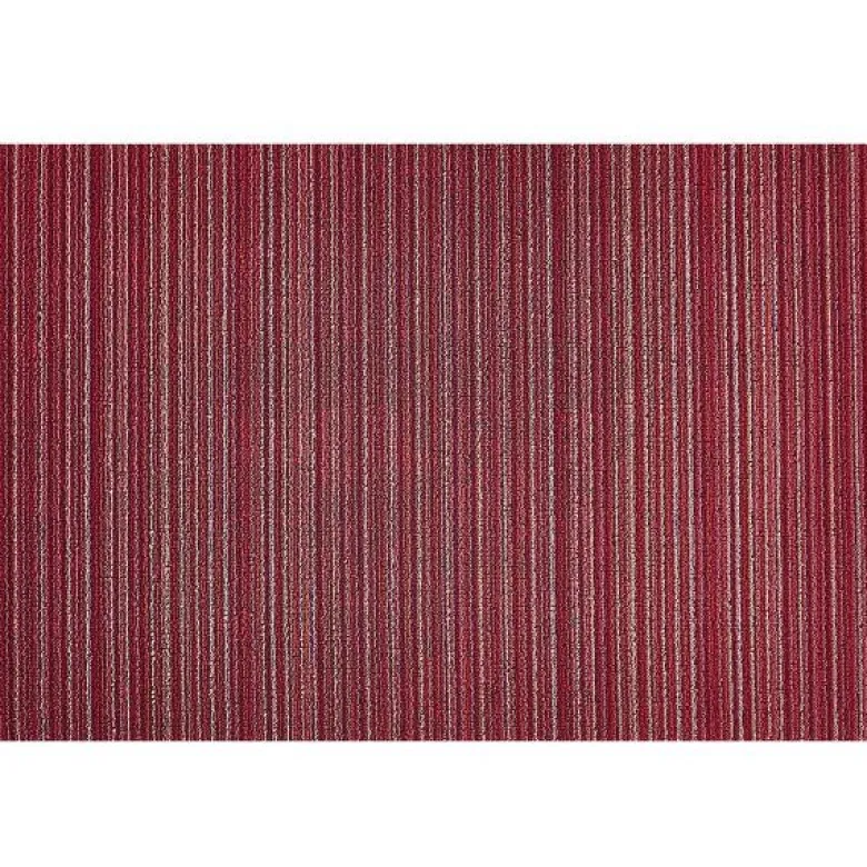 Skinny Stripe dørmatte 61x91 cm raspberry