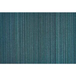 Skinny Stripe dørmatte 61x91 cm turquoise
