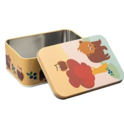 Skog matboks 6x10x14 cm gul