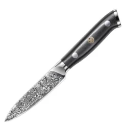 Skrellekniv 20 cm svart