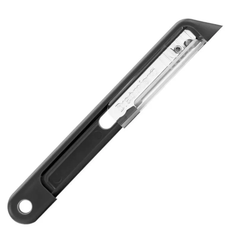 Skreller med innebygd sliper 18 cm svart