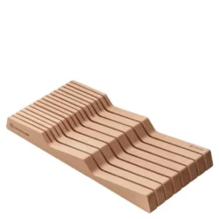 Skuffeinnsats for 15 kniver 22,5x43 cm agnbøk