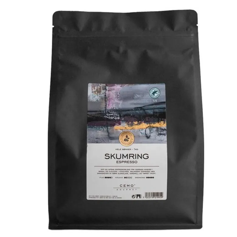 Skumring espresso hele bønner 1 kg