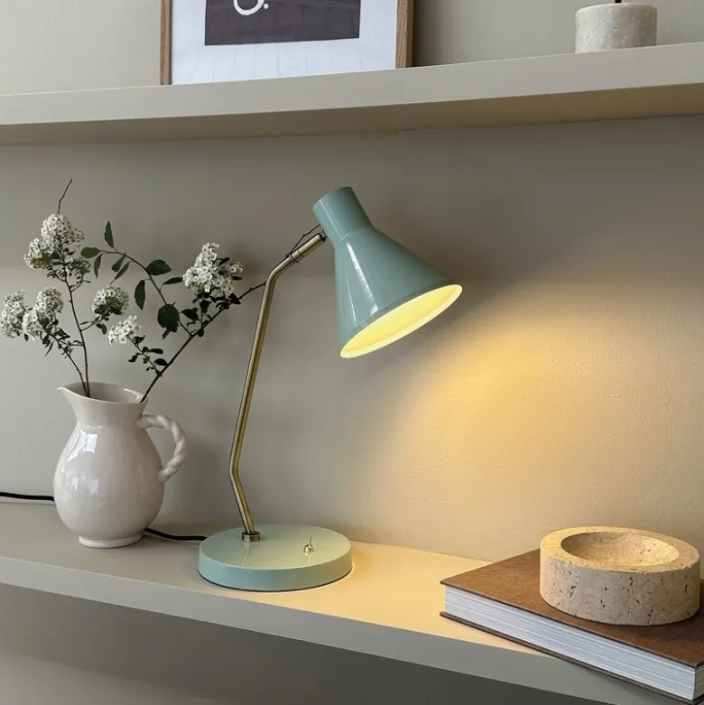 Sleep bordlampe 43,3 cm mint