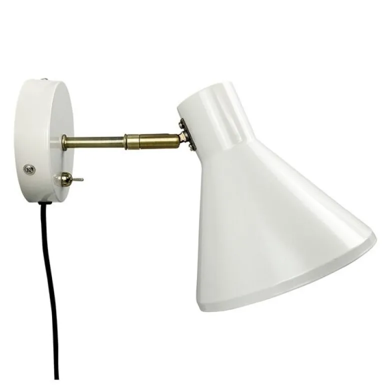 Sleep vegglampe 17 cm kit-white