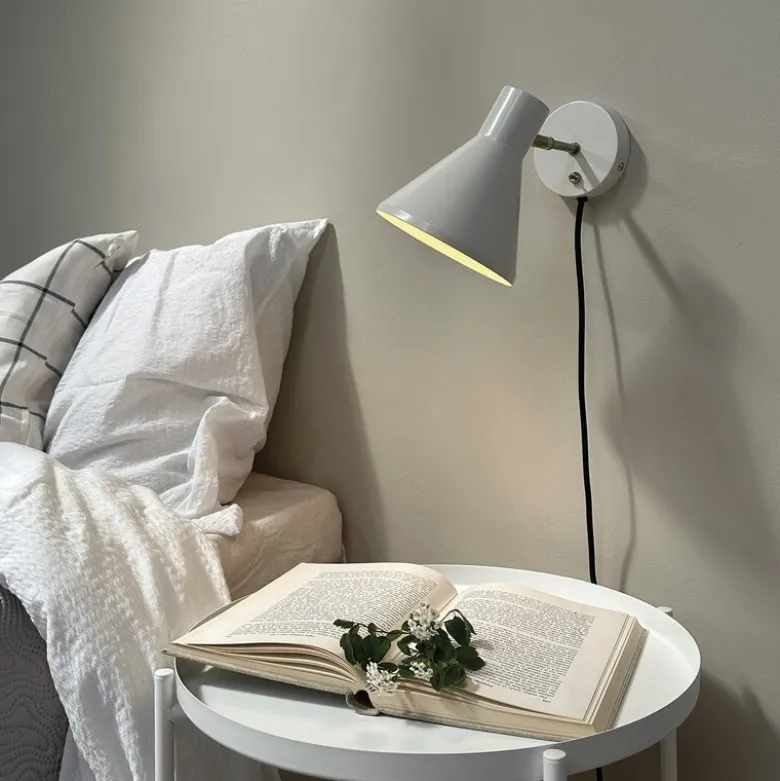 Sleep vegglampe 17 cm kit-white