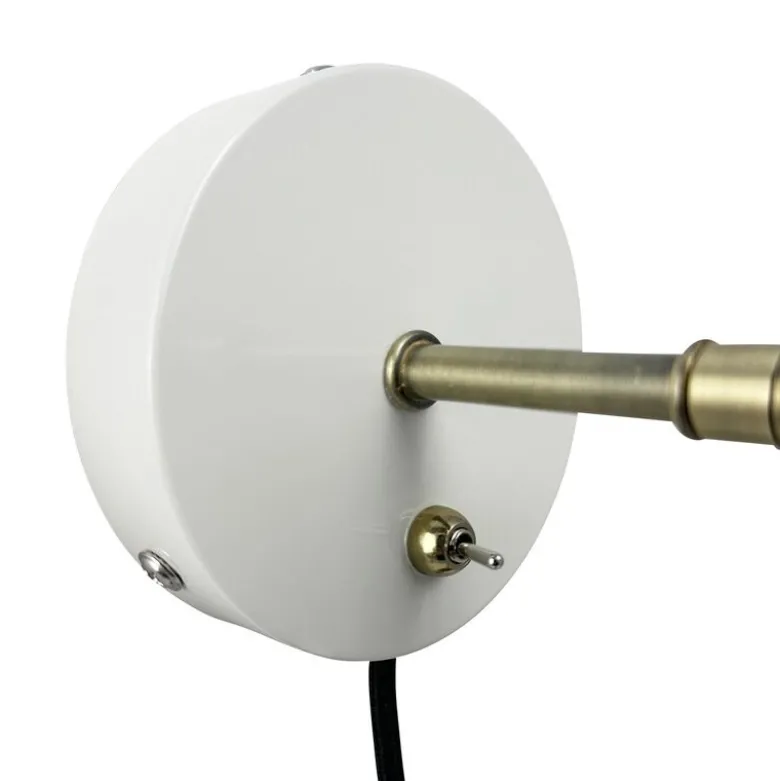 Sleep vegglampe 17 cm kit-white