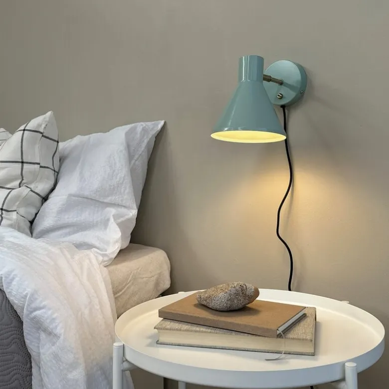 Sleep vegglampe 17 cm mint