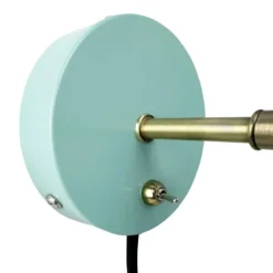 Sleep vegglampe 17 cm mint