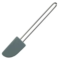 Slikkepott 23 cm grå/rustfritt stål