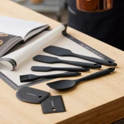 Slikkepott 31,7 cm silikon grå