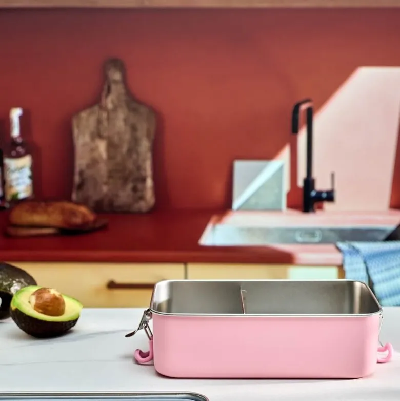 Smart box lunsjboks 1,2L lys rosa
