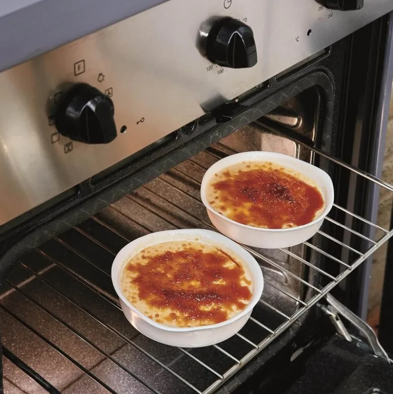 Smart Cuisine Carine crème brûléeform 14 cm hvit