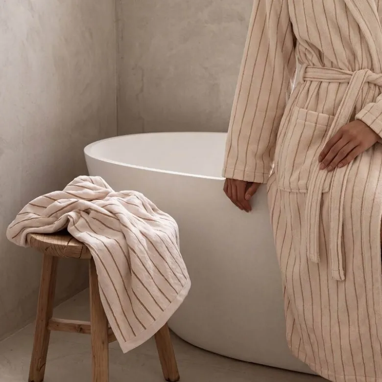 Soft badekåpe S/M offwhite