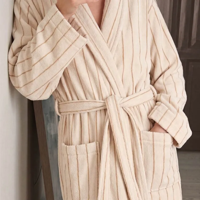 Soft badekåpe S/M offwhite