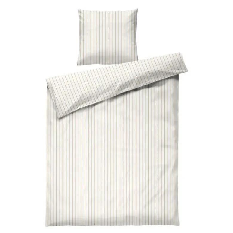 Soft sengesett 150x210 cm offwhite/karamell