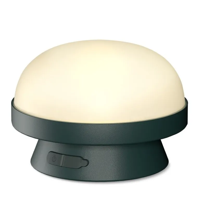 Soft Spot Solar solcellelampe dots 8,5 cm forest green