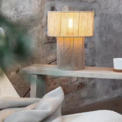 Soga bordlampe 30 cm natur