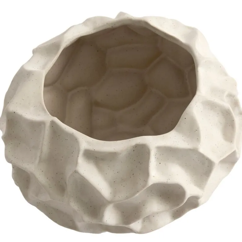 Soil blomsterpotte 11,5x18 cm vanilje