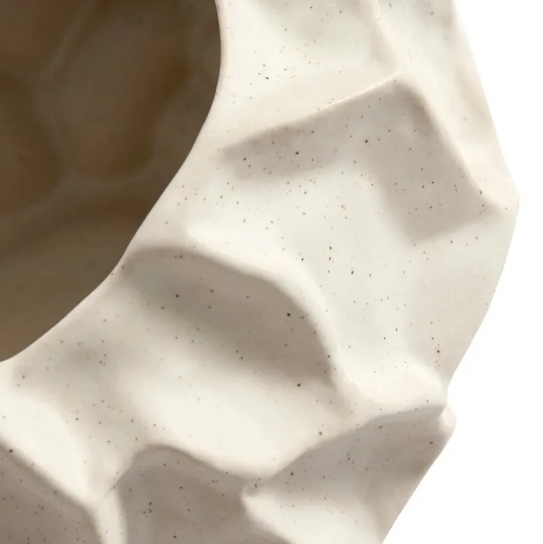 Soil blomsterpotte 11,5x18 cm vanilje