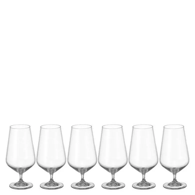 Sontell ølglass universal 55 cl 6 stk klar