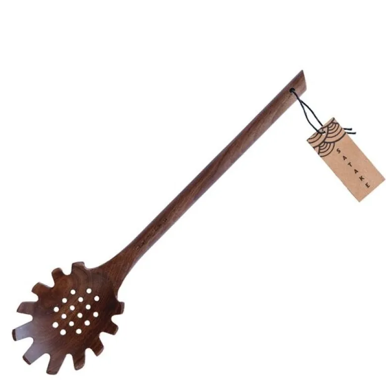 Spagettisleiv 33,5 cm valnøtt