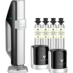 Sparkling musserende vinkonserveringssystem 7 deler sølv