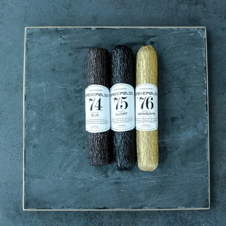 Spekepølse hjort 200g